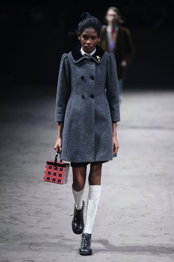 Gray Coat: Gucci