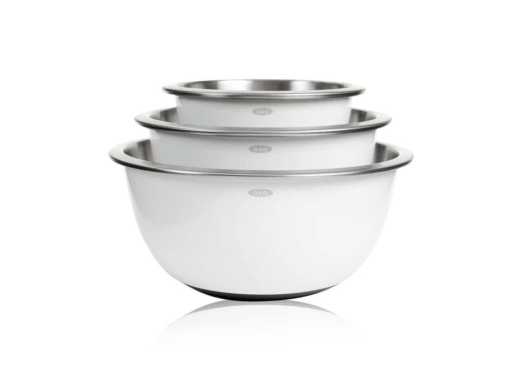 Under $100: Set of OXO Nesting Stainless Steel Mixing Bowls