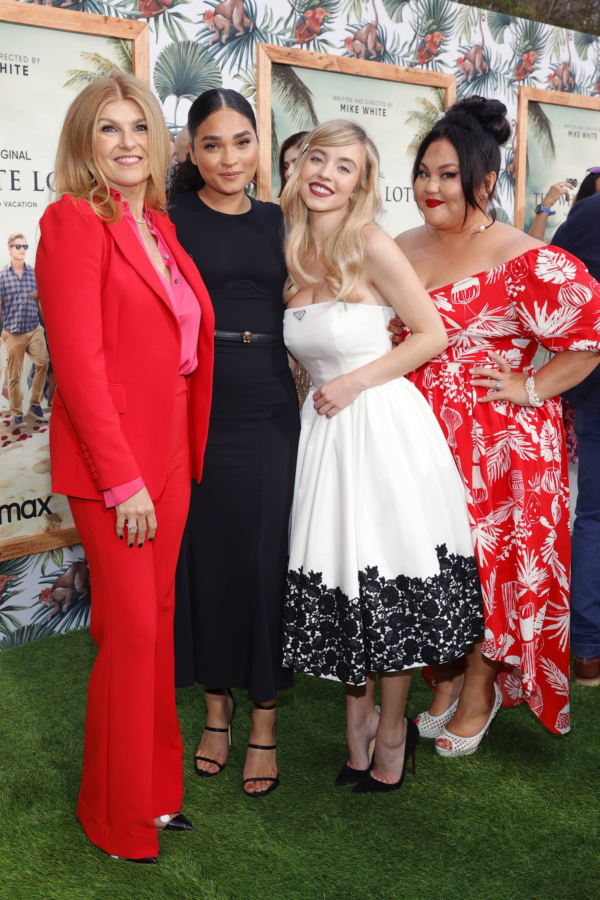 The White Lotus Cast Hanging Out Photos Popsugar Celebrity