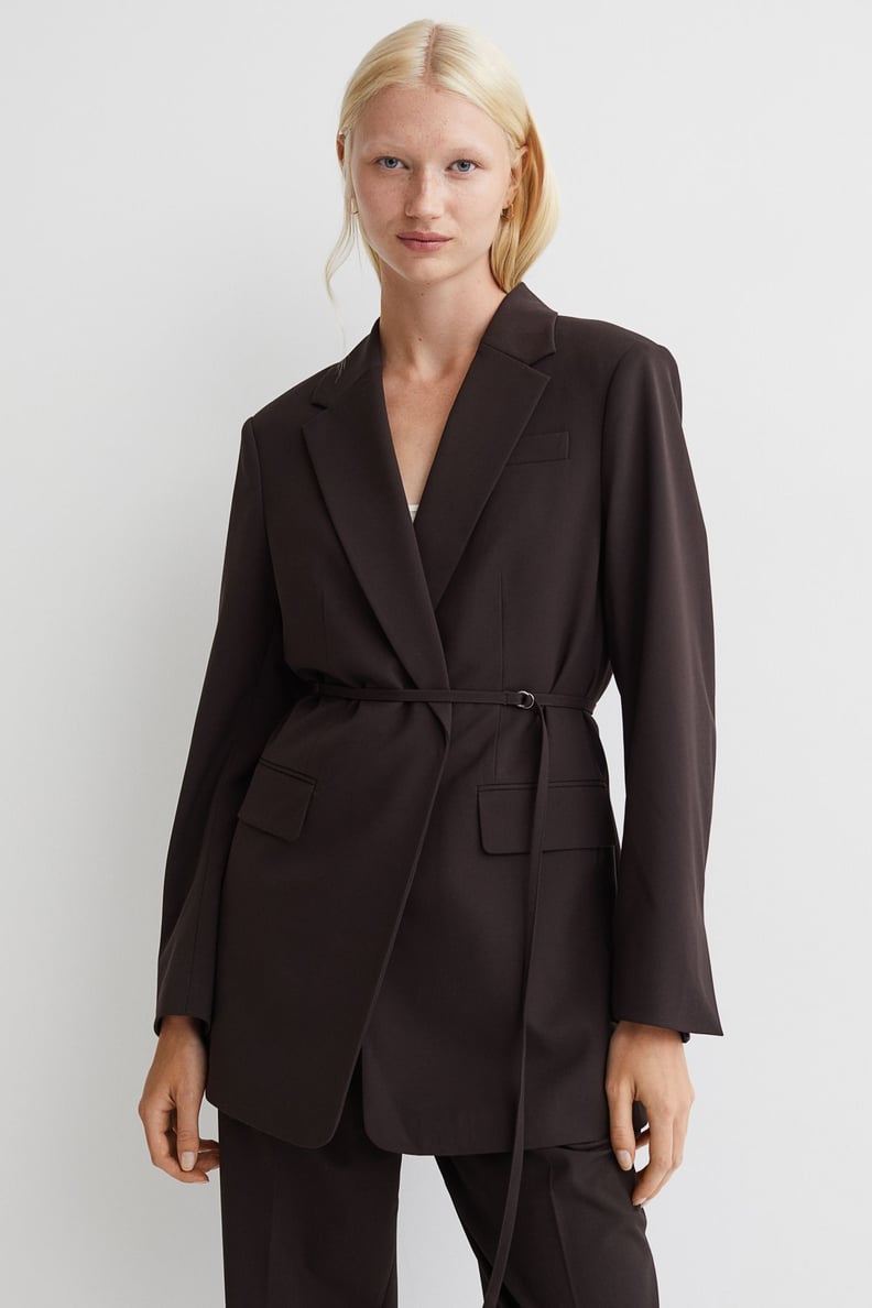 A Business Statement: Belted Jacket