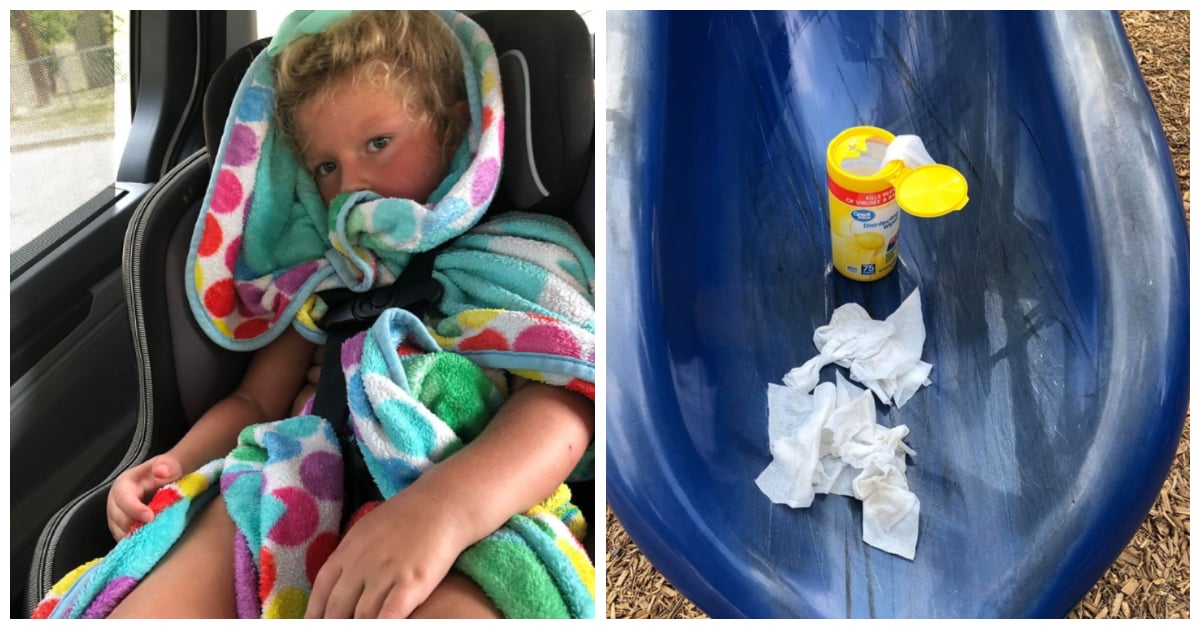 Mom's Hilarious Story About Cleaning Poop Off a Slide POPSUGAR Family