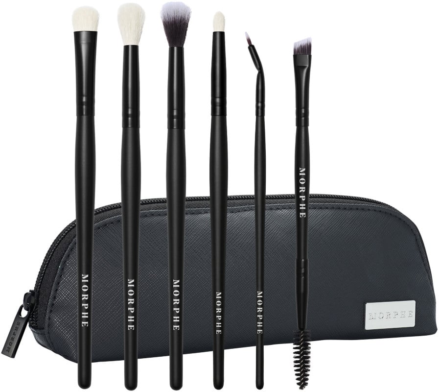 Morphe Eye Stunners 6 Piece Brush Collection + Bag