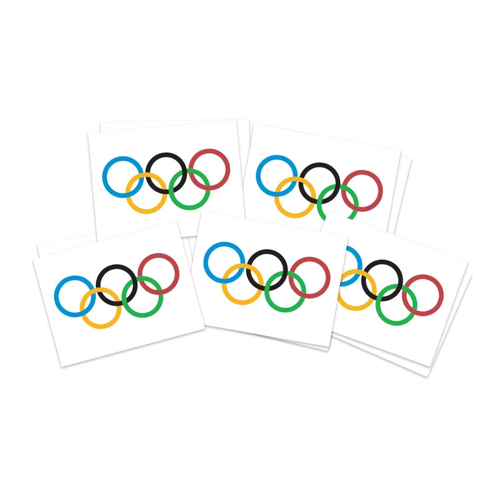 Fashiontats Temporary Olympic Rings Tattoo