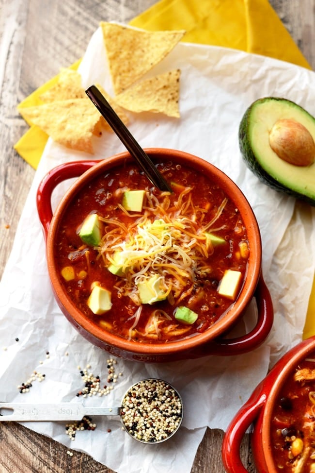 Chicken Enchilada Soup