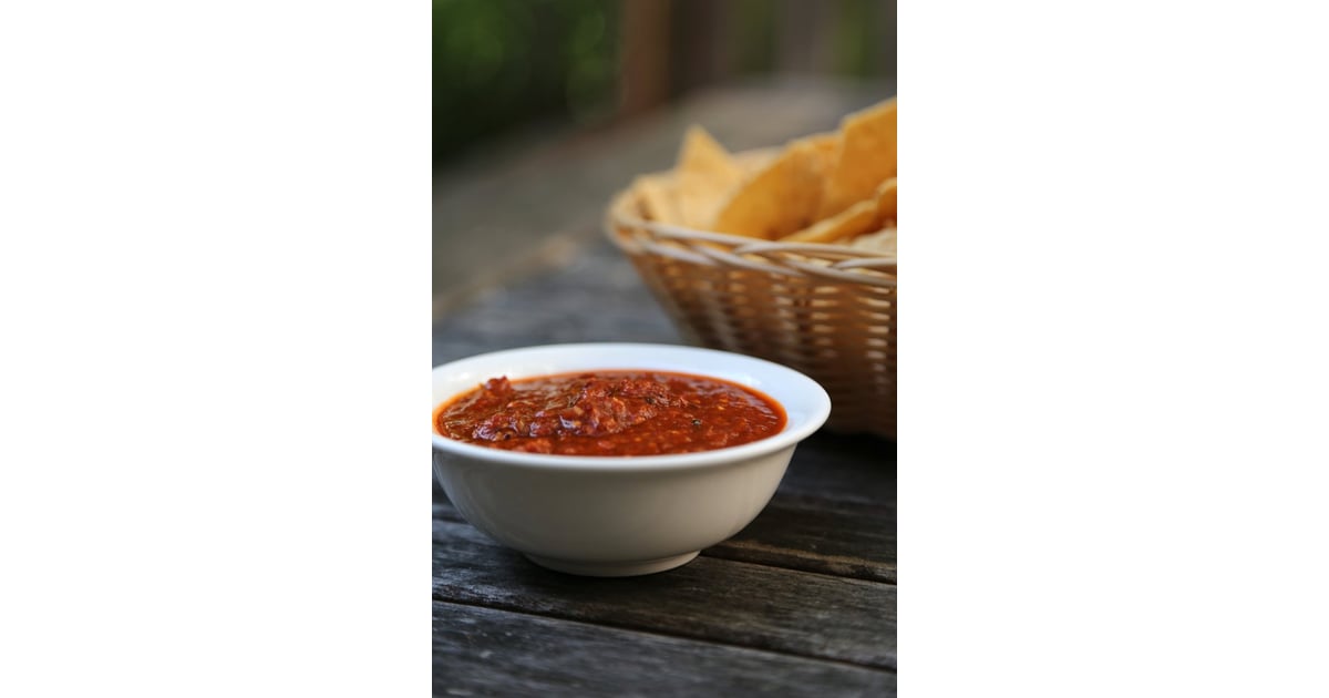 Homemade Tortilla Chips and ChipotleTomatillo Salsa Latin Finger