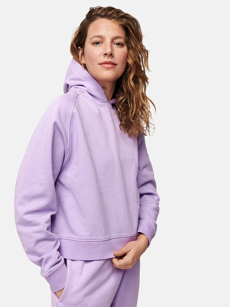 Outdoor Voices Cotton Terry Cropped Hoodie