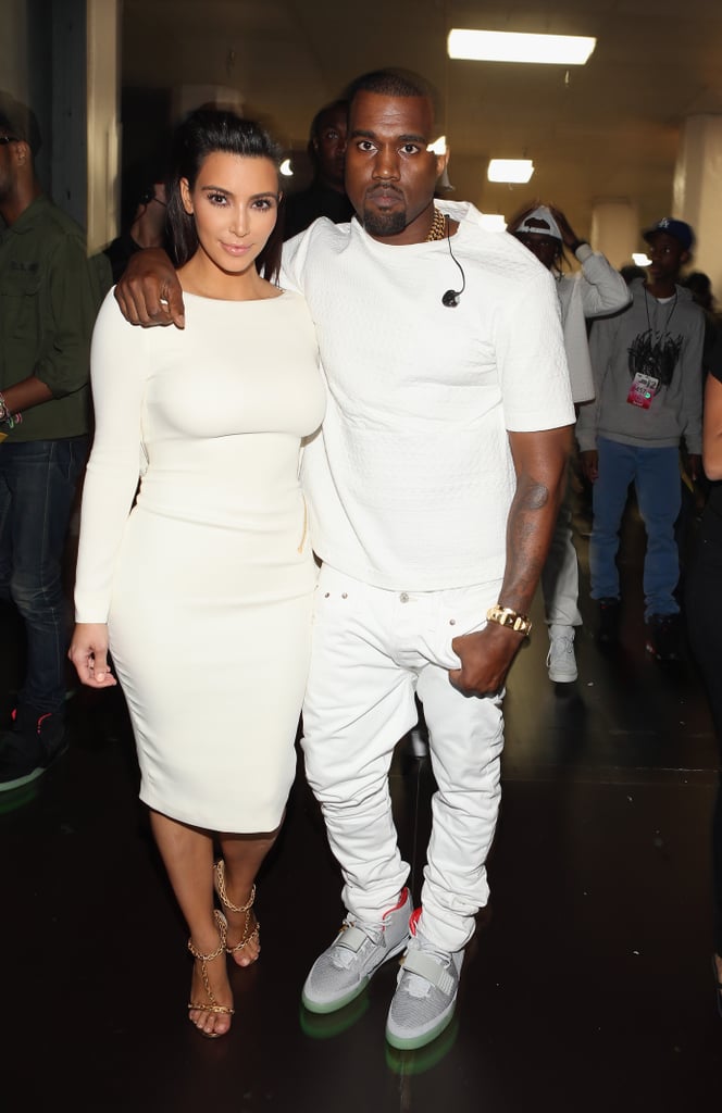 Kim Kardashian and Kanye West were together at the BET Awards in LA.
Kim Kardashian and Kanye West were together at the BET Awards in LA.