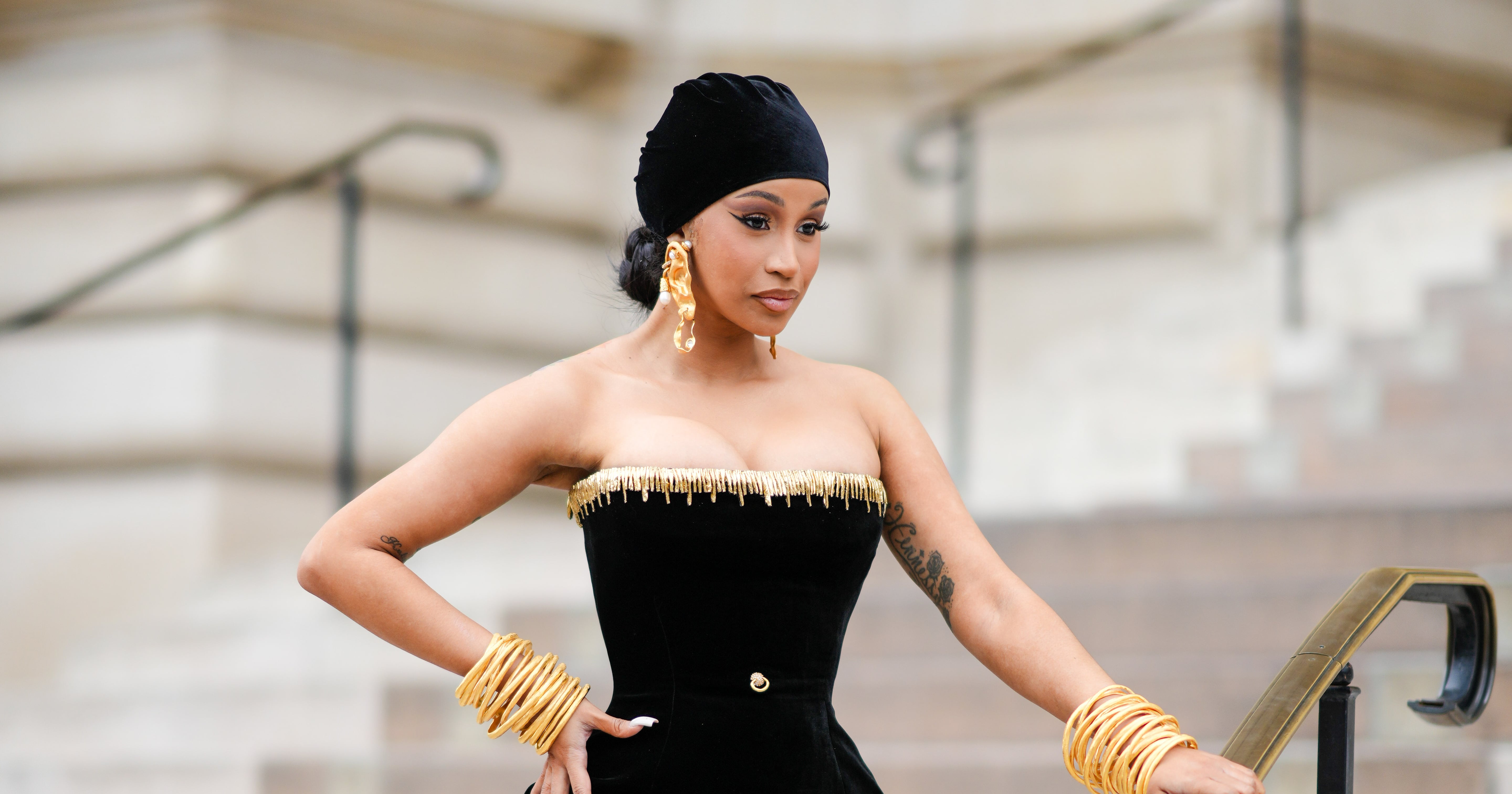 Cardi B Hurls Mic at Audience Member Who Threw Drink on Her During Show
