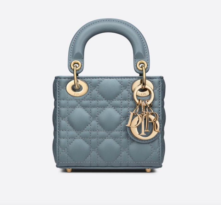 Dior Micro Lady Dior Bag Cannage Lambskin
