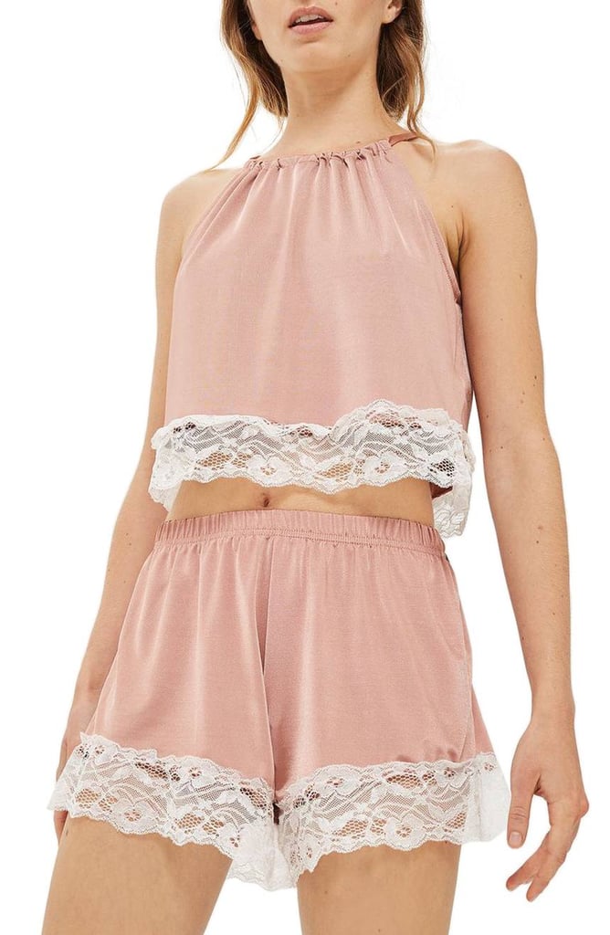 Satin & Lace Pajamas Pajamas to Wear on Valentine's Day