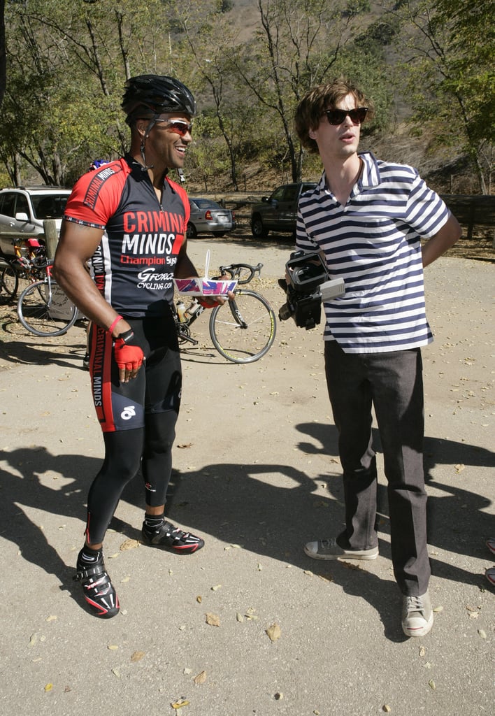 Matthew Gray Gubler and Shemar Moore Friendship Pictures