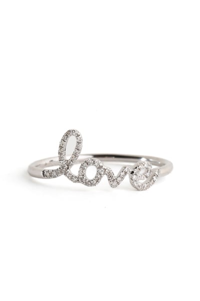 Mre Jewelry Diamond Love Ring