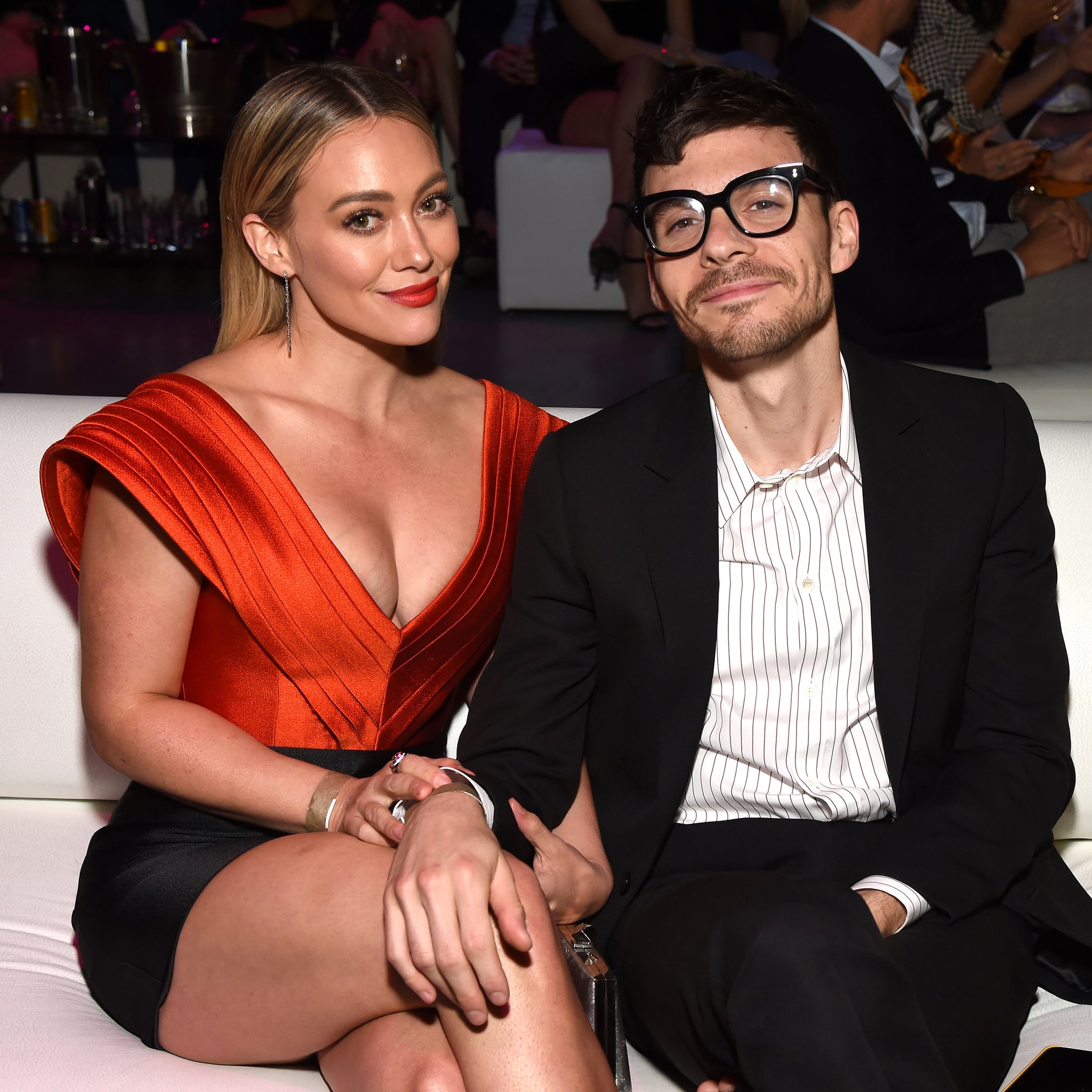 LOS ANGELES, CALIFORNIA - OCTOBER 12: (L-R) Hilary Duff and Matthew Koma attend the 5th Adopt Together Baby Ball Gala on October 12, 2019 in Los Angeles, California. (Photo by Michael Kovac/Getty Images for Adopt Together)