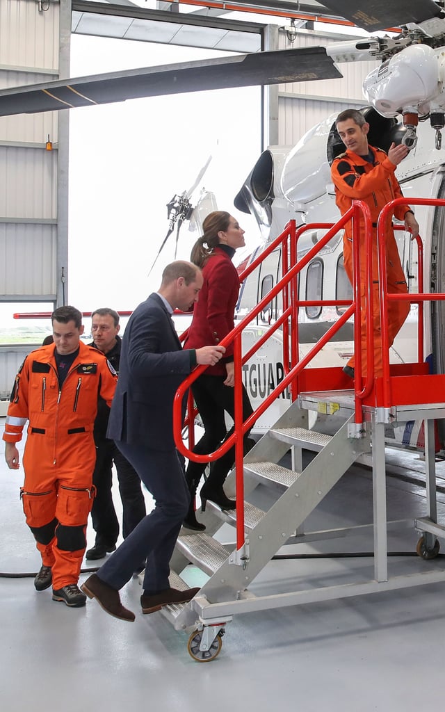 Kate Middleton and Prince William in North Wales May 2019
