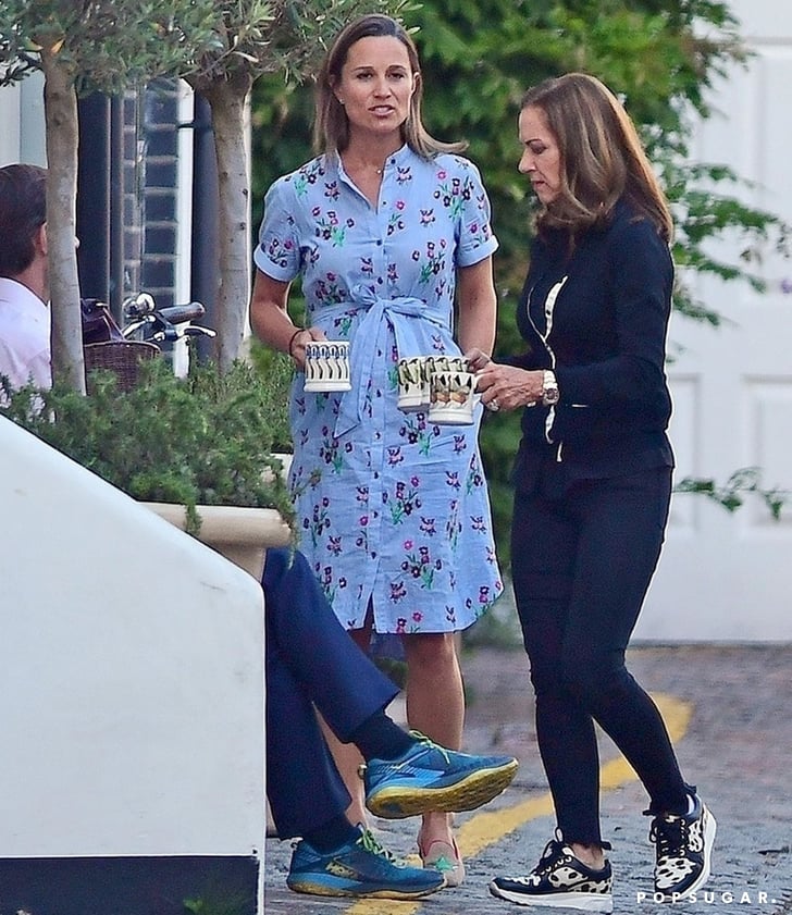 pippa middleton blue dress