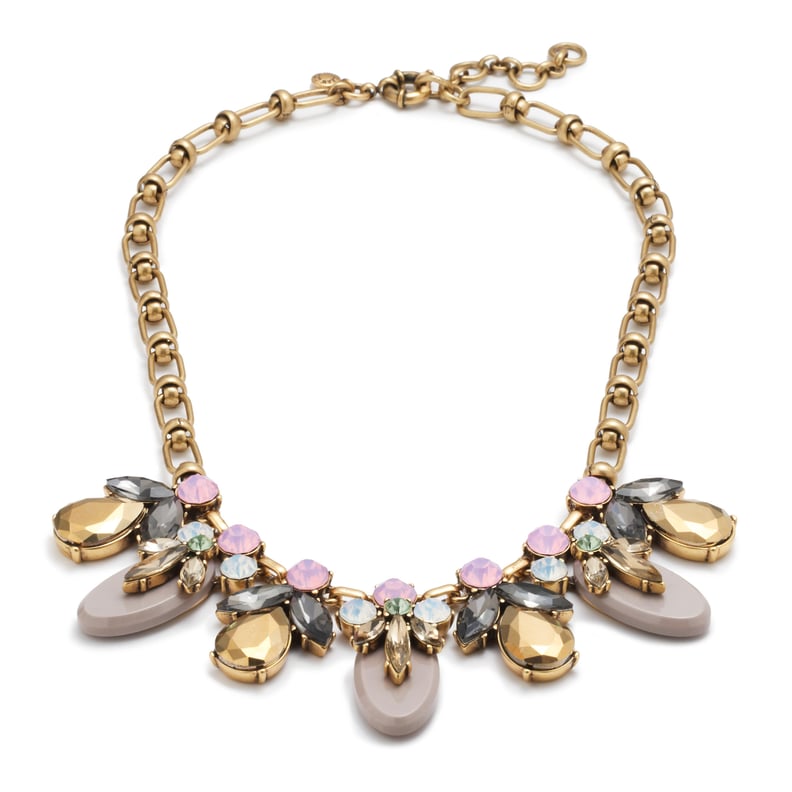 J.Crew Crystal Drop Necklace