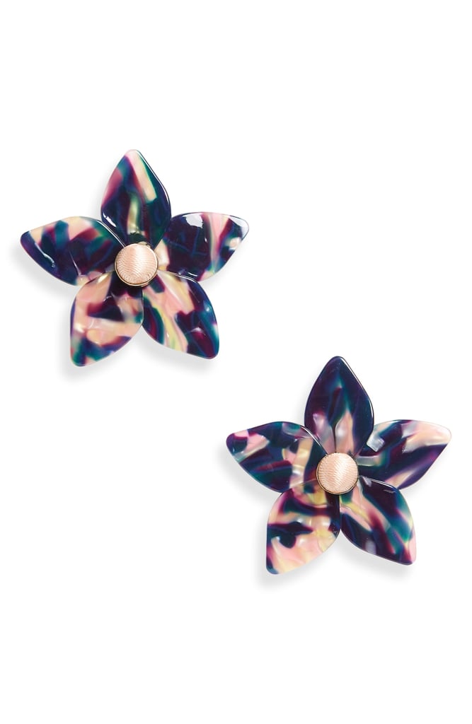 BaubleBar Amariella Acrylic Flower Stud Earrings | Best Acrylic ...