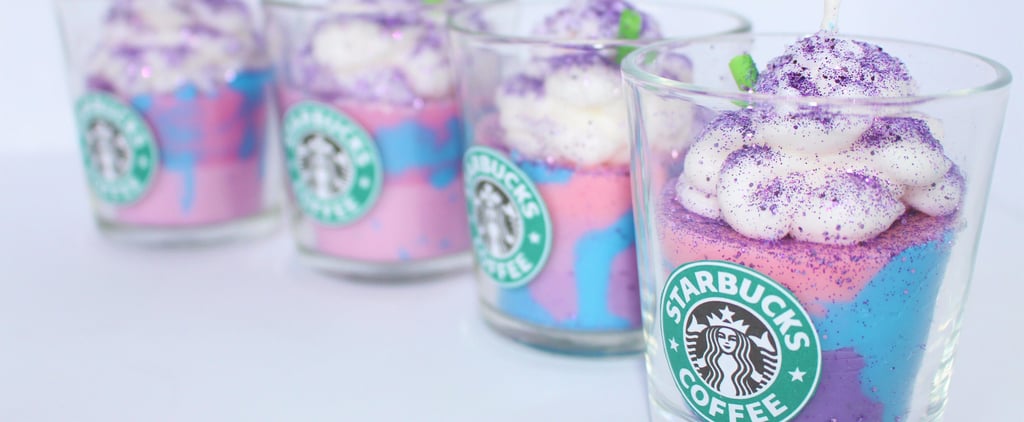 Starbucks Unicorn Frappuccino Candle