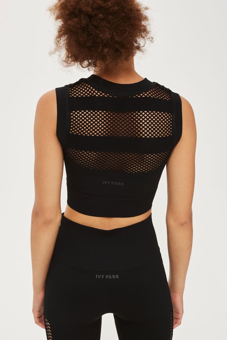 Ivy Park Open Circular Crop Top