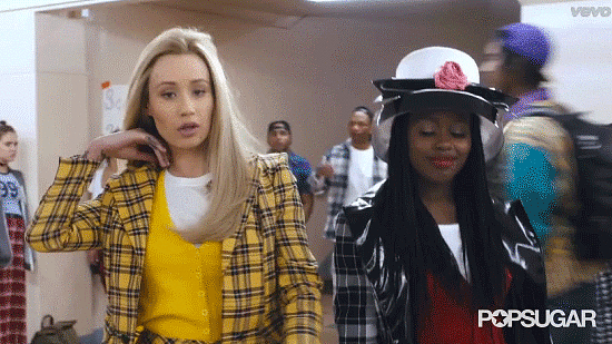 Iggy Azalea in "Fancy" (aka Cher Horowitz)