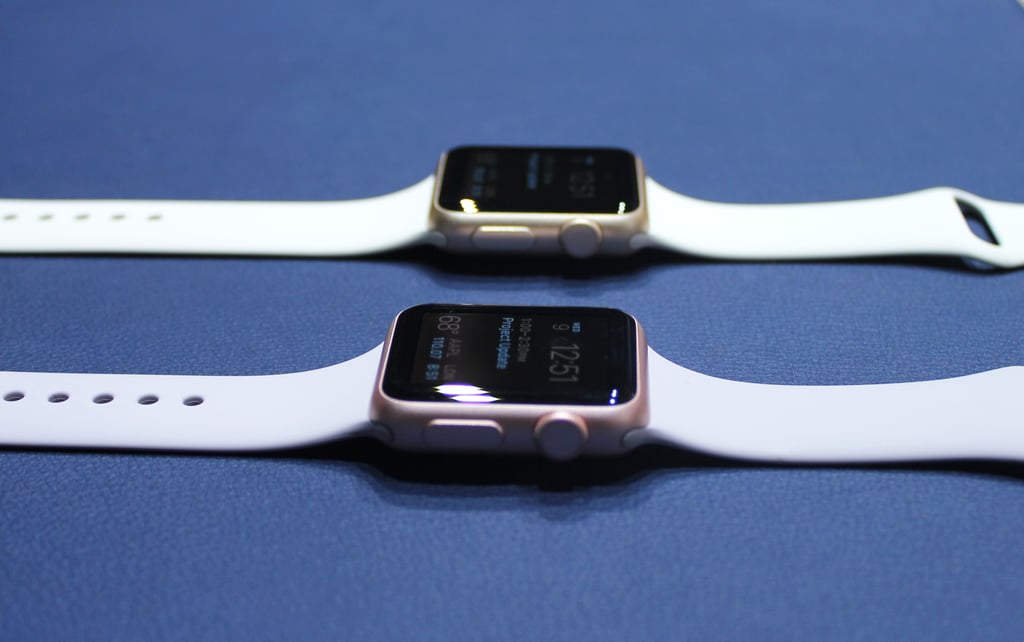 The rose gold and gold finishes.