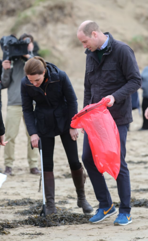 Kate Middleton and Prince William in North Wales May 2019