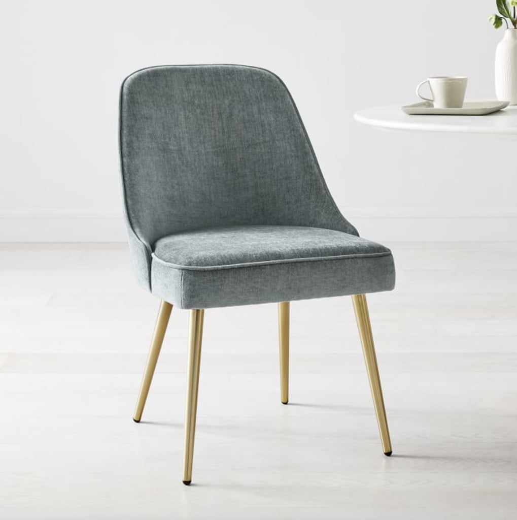 A Comfy Dining Chair: West Elm Mid-Century Upholstered Dining Chair