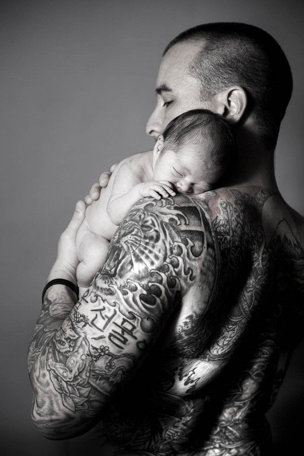 Hot Dads With Tattoos