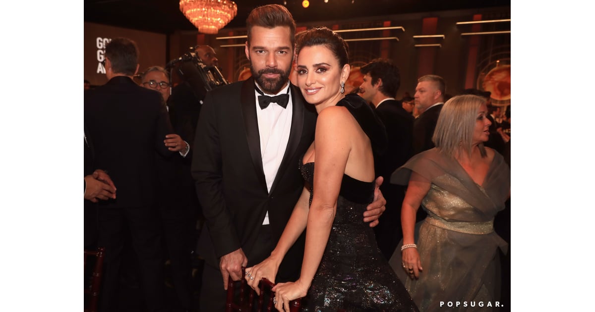Pictured: Ricky Martin and Penélope Cruz | Best Golden Globes Pictures ...