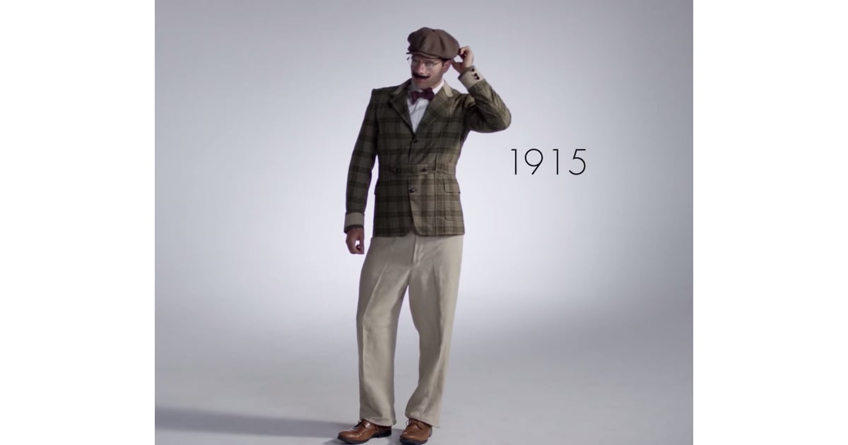 1915 100 Years of Men's Fashion Video POPSUGAR Fashion Photo 2