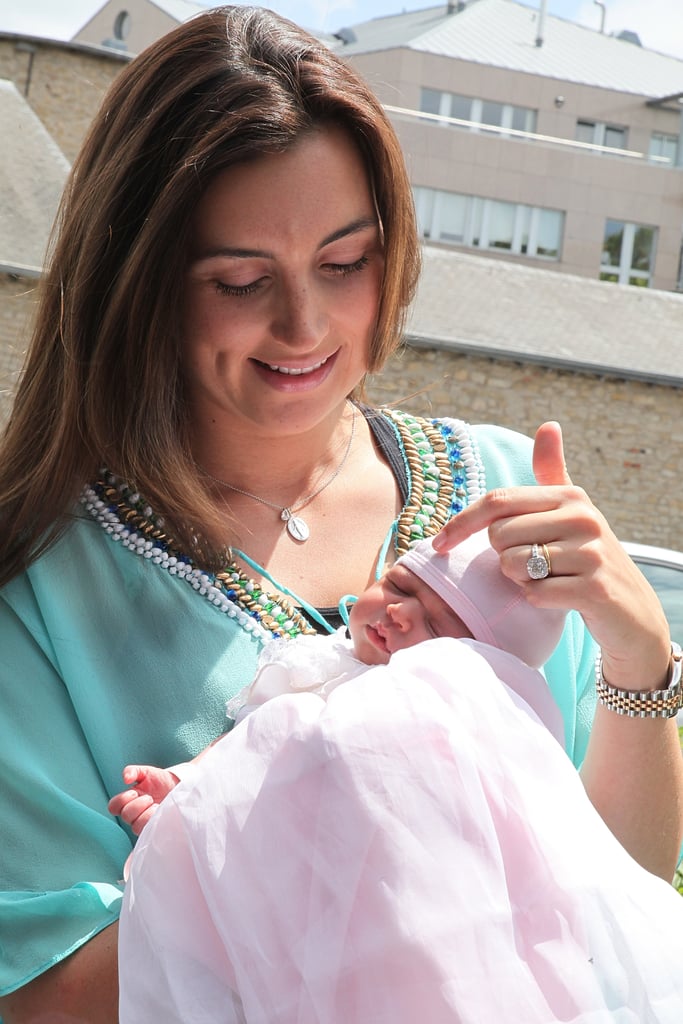 Princess Claire of Luxembourg and Princess Amalia