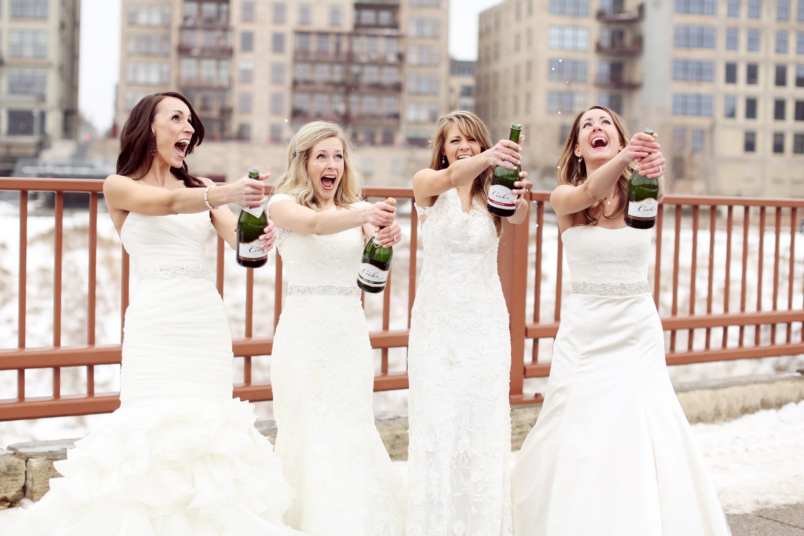 Best Friend Wedding Dress Photo Shoot | PS Love