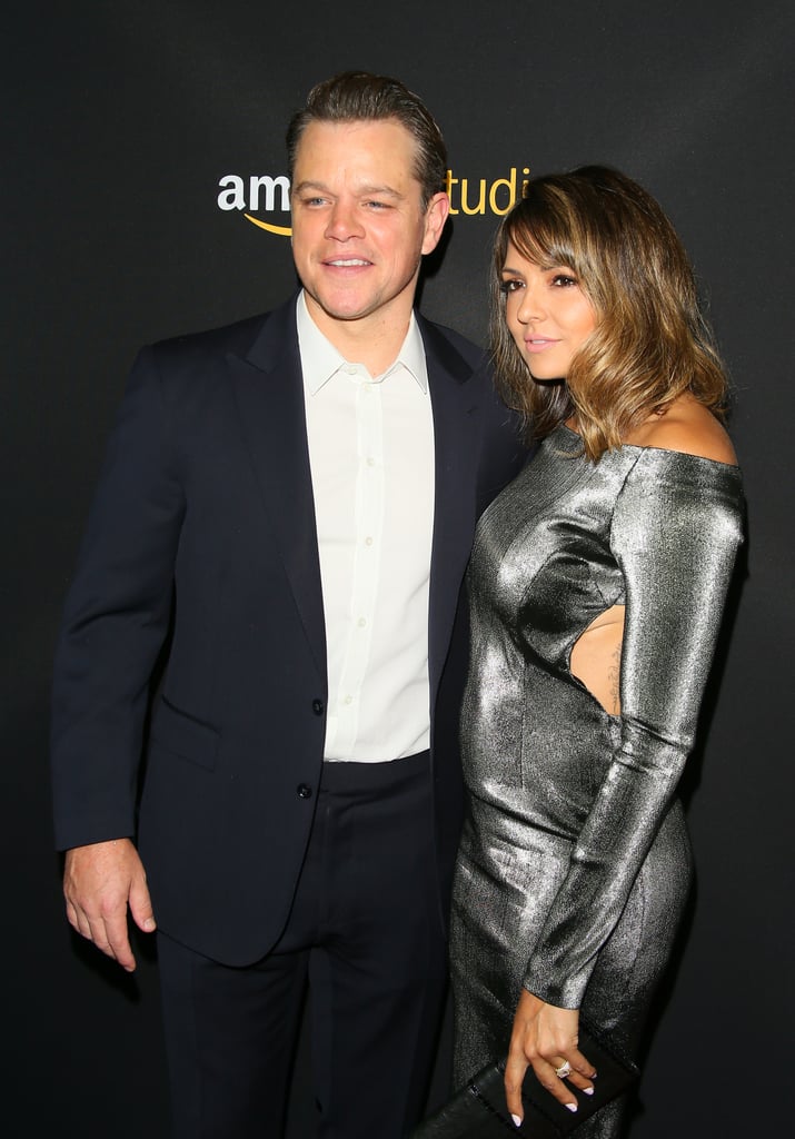 Matt Damon and Ben Affleck at Manchester by the Sea Premiere