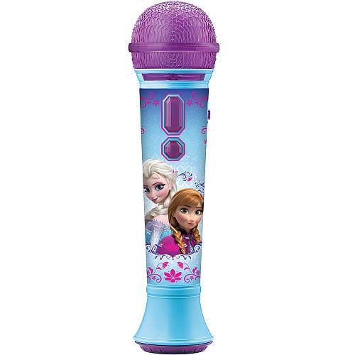 frozen radio with microphone