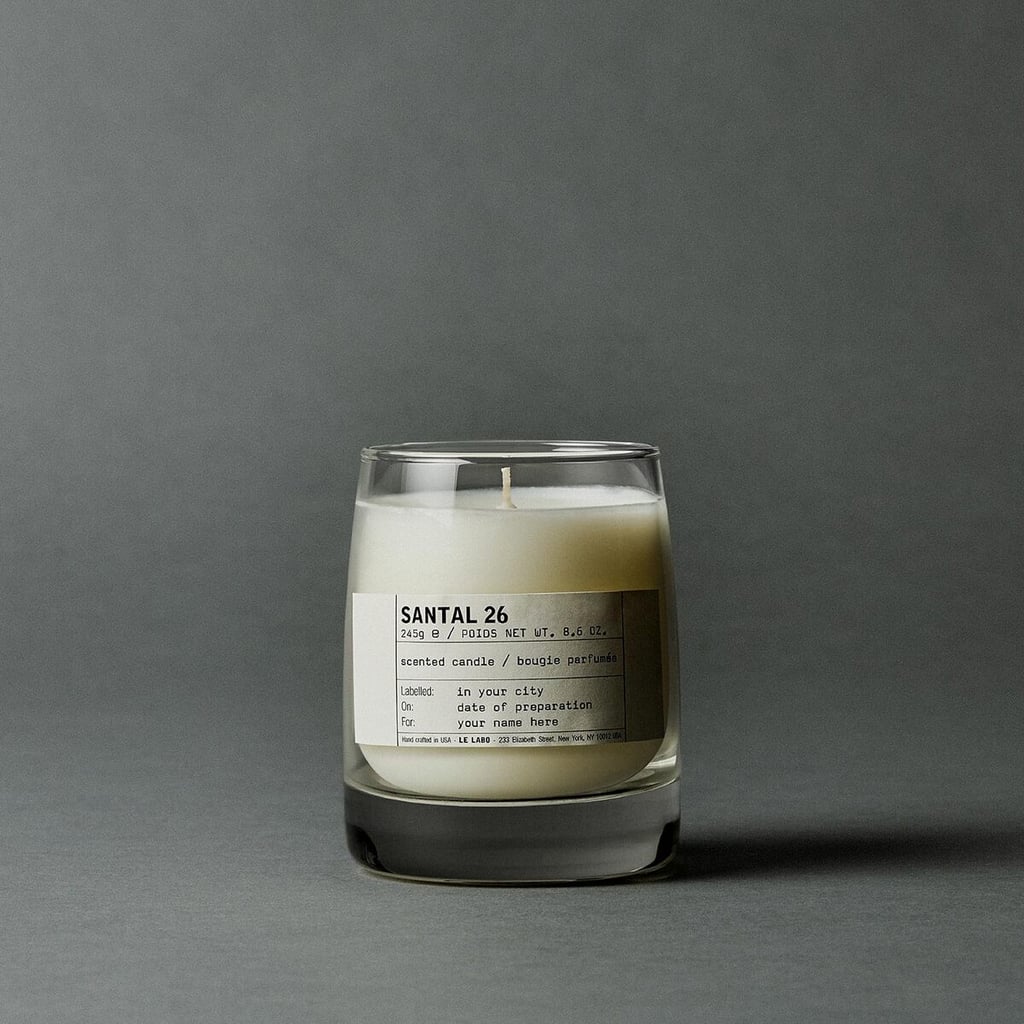 Le Labo Santal 26 ($90)
Yes, I'm a Le Labo lover, and yes, I understand that comes with a hefty price tag. But when something is truly high quality, it's worth repurchasing. My parents literally get me the same Le Labo Santal 33 perfume every Christmas because they know how much I love it, and my Le Labo candle has lasted me almost six months. Granted, I burn it sparingly, but the scent is so strong that even unlit, it fills my apartment with whiffs of smoky, leathery warmth. That's exactly why I love it — I don't even need to burn it for my home to smell like a dream.