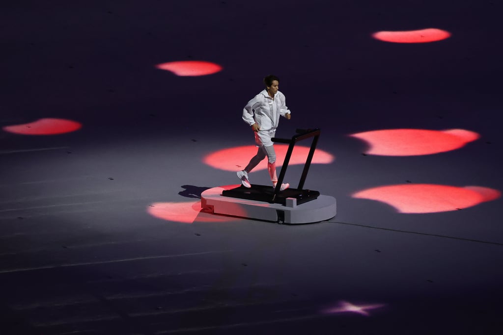 Tokyo Olympics Opening Ceremony: Who Was on the Treadmill?