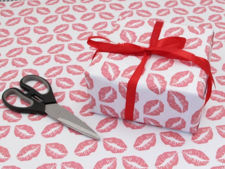 Lipstick Wrap Sheet Best Christmas Wrapping Paper 2018 POPSUGAR Smart Living Photo 88