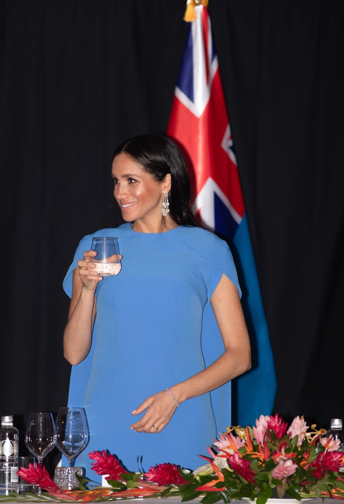 Meghan Markle and Prince Harry Attend Fiji State Dinner 2018