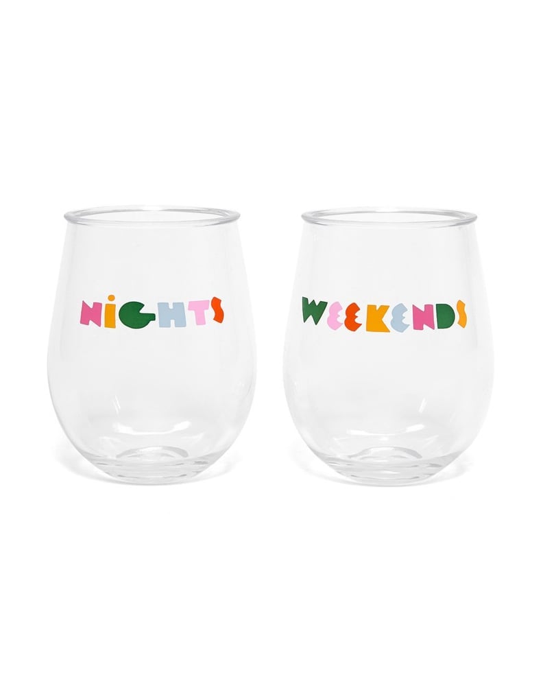 Party On! Acrylic Cup Set in Nights + Weekends