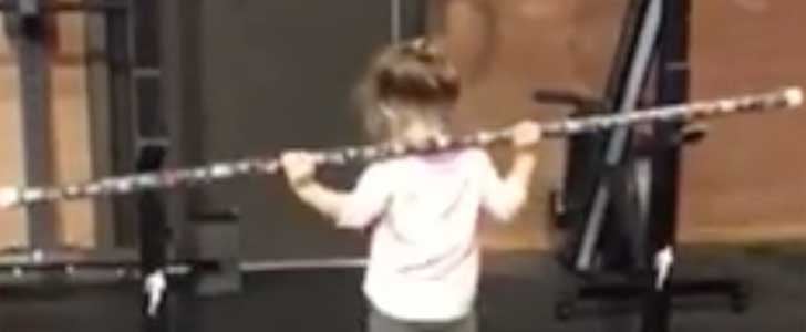 Adorable Video of Young Girl Doing CrossFit