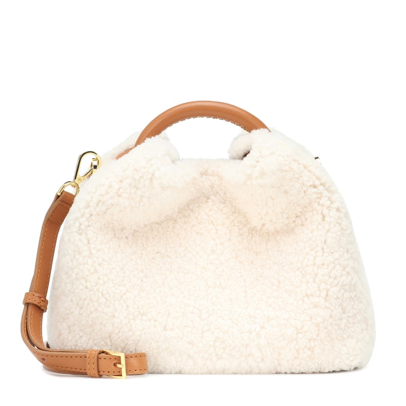 Toujours XL Deer Skin And Shearling Tote Bag