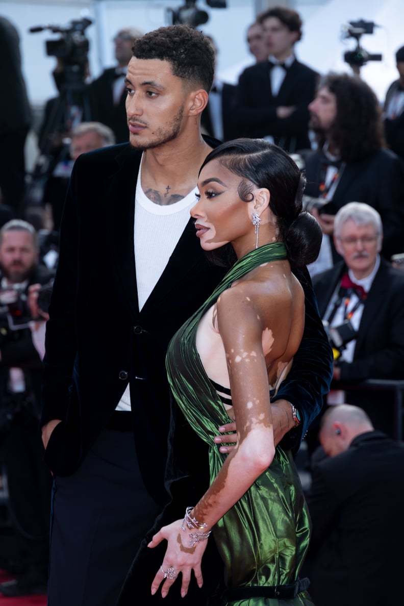 Kyle Kuzma and Winnie Harlow at the 2023 Cannes Film Festival