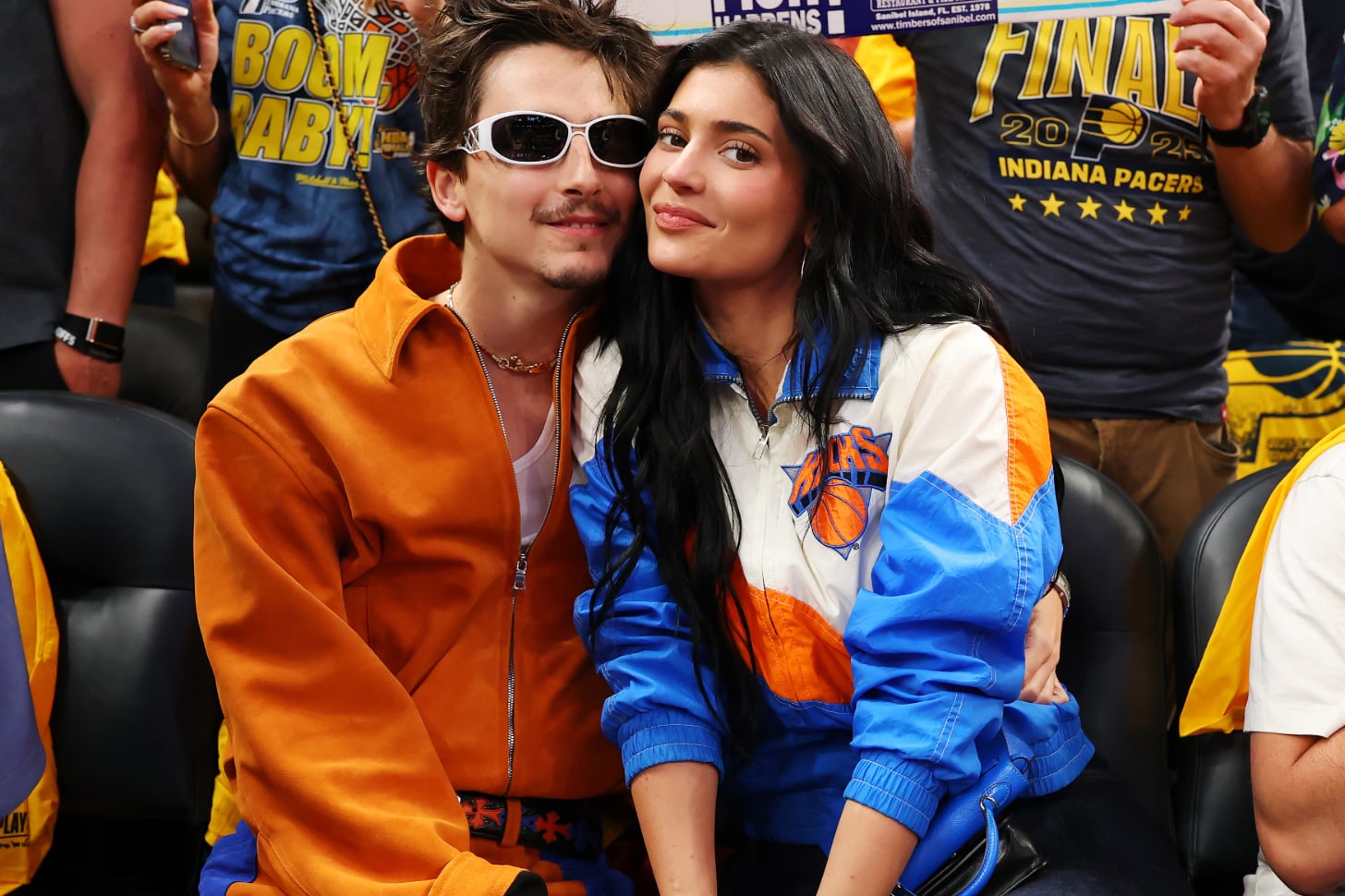 Timothée and Kylie Are the Best Dressed Courtside Couple – Shop Their Looks From 