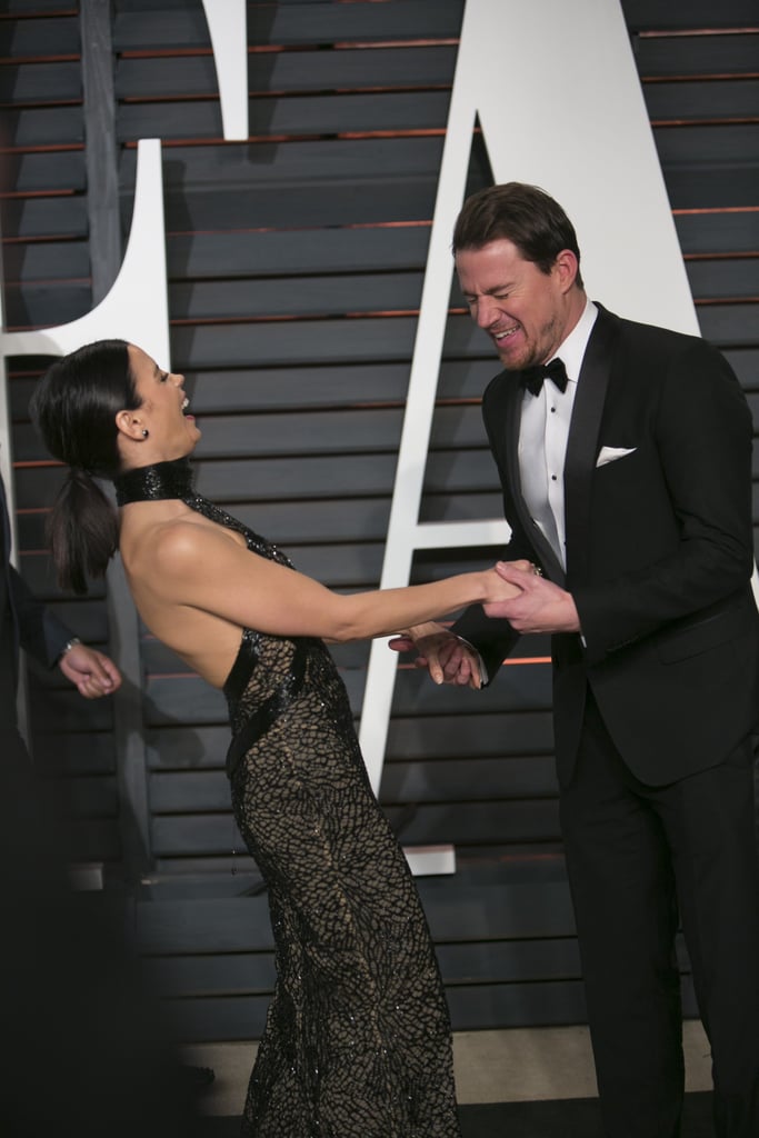 They cracked each other up at the Vanity Fair Oscars afterparty in February 2015.