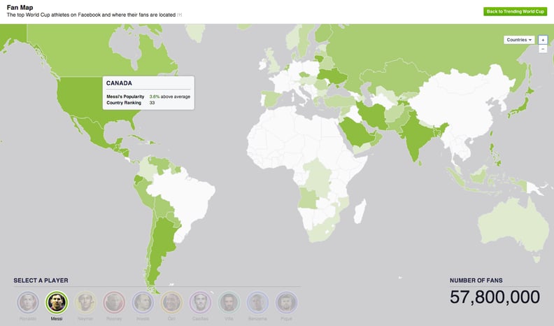 Discover: where does your country's allegiance lie??