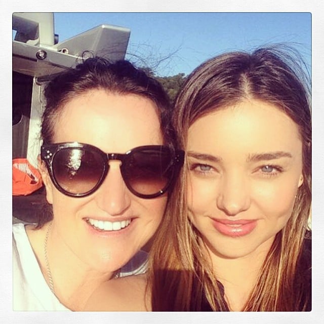 Miranda shared a sweet moment with her mom, Therese Kerr, writing, "Fun in the sun with Mum!"
Source: Instagram user mirandakerr