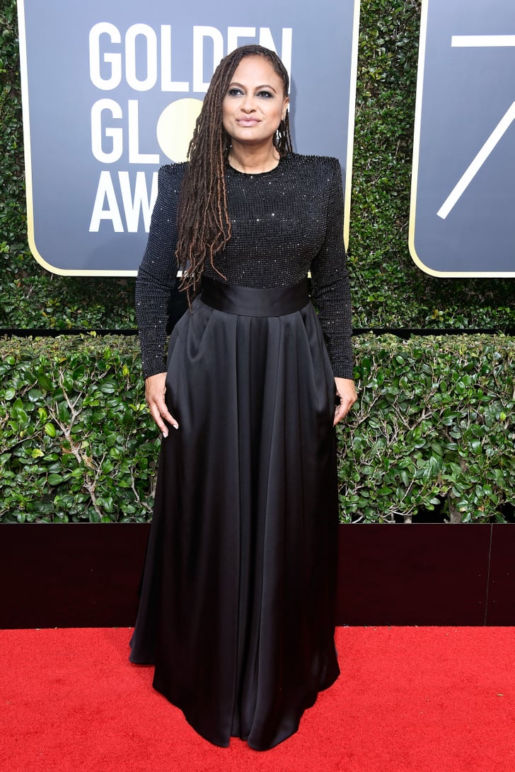 Ava DuVernay Women Wearing Black at the Golden Globes 2018 POPSUGAR