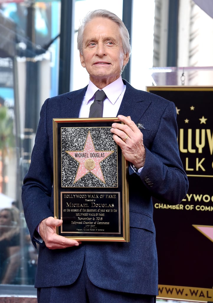 Michael Douglas Hollywood Walk of Fame Ceremony