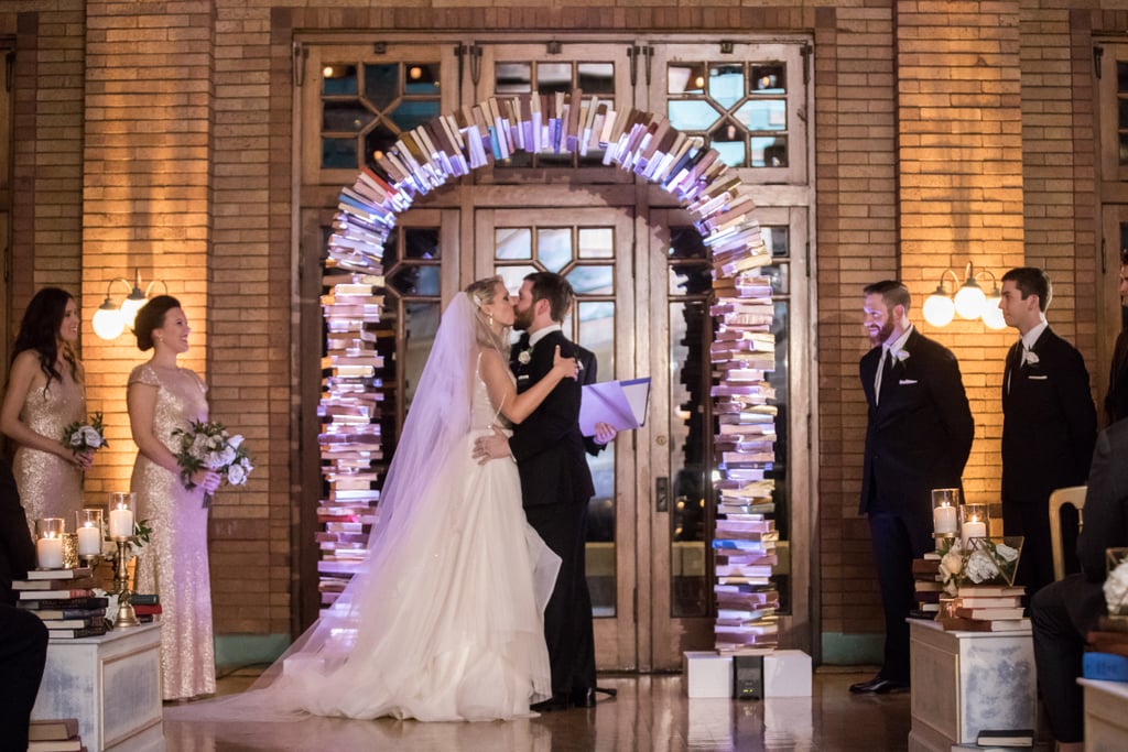 Elegant Book-Themed Wedding