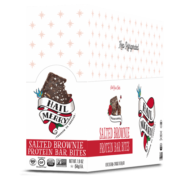 Hail Merry Salted Brownie Protein Bar Bites